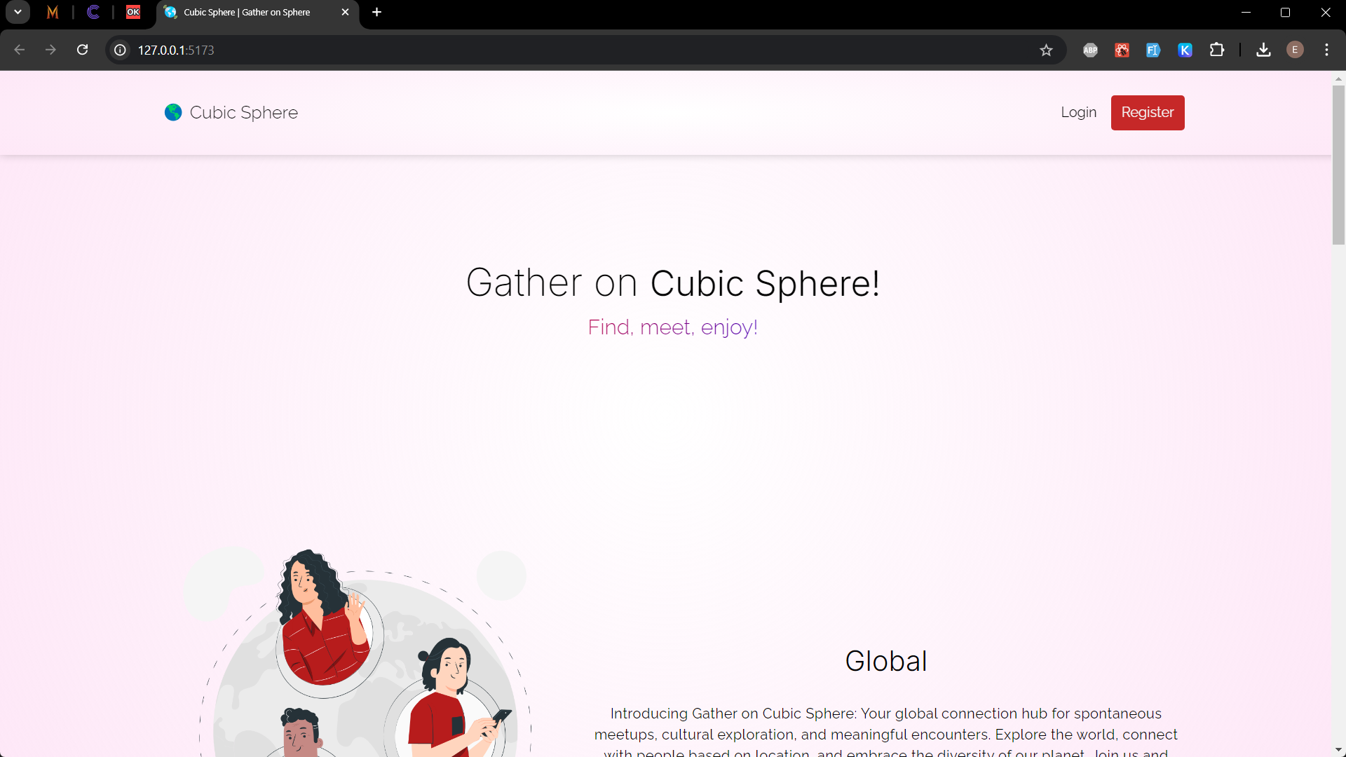 Cubic Sphere Project Image